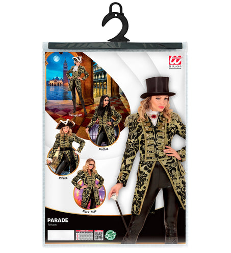 Widmann SRL Frack jas in zwart en goud