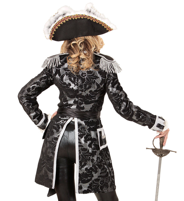 Widmann SRL Frackjas in zwart en zilver