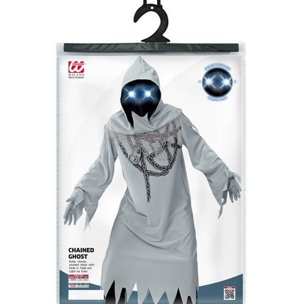 Widmann SRL Geketende Geest kostuum