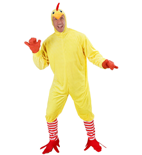 Widmann SRL Gele kuikenpak volwassenen