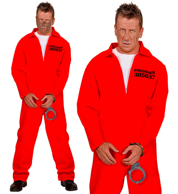 Widmann SRL Gevangenen overall met handboeien