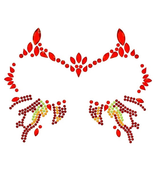 Widmann SRL Gezichtsdecoratie duivel Isa