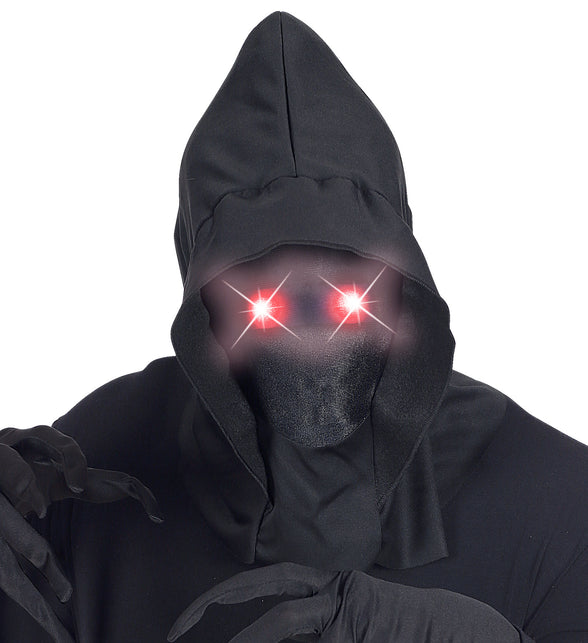 Widmann SRL Gezichtsloos Masker Met Kap Rood Licht