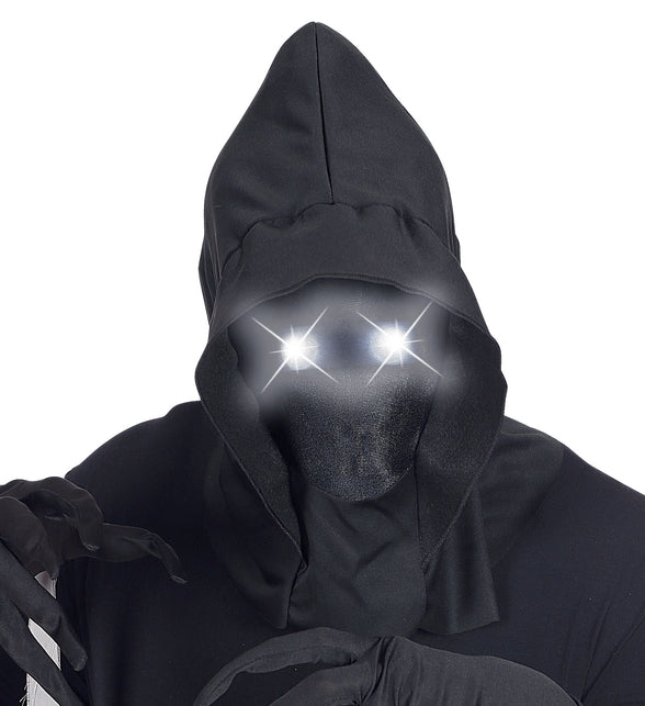 Widmann SRL Gezichtsloos Masker Met Kap Wit Licht