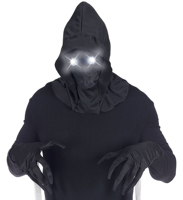 Widmann SRL Gezichtsloos Masker Met Kap Wit Licht