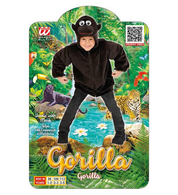 Widmann SRL Gorilla kostuum voor kinderen