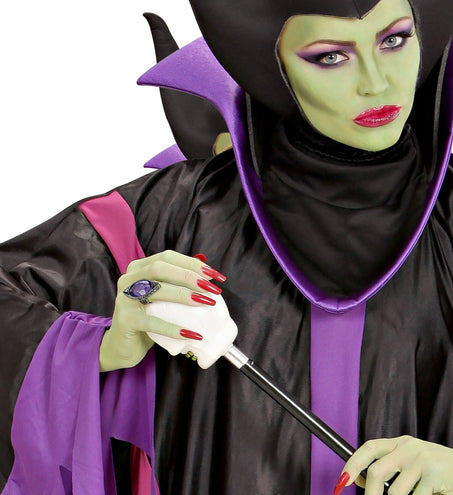 Widmann SRL Gotische ring met paarse gemsteen