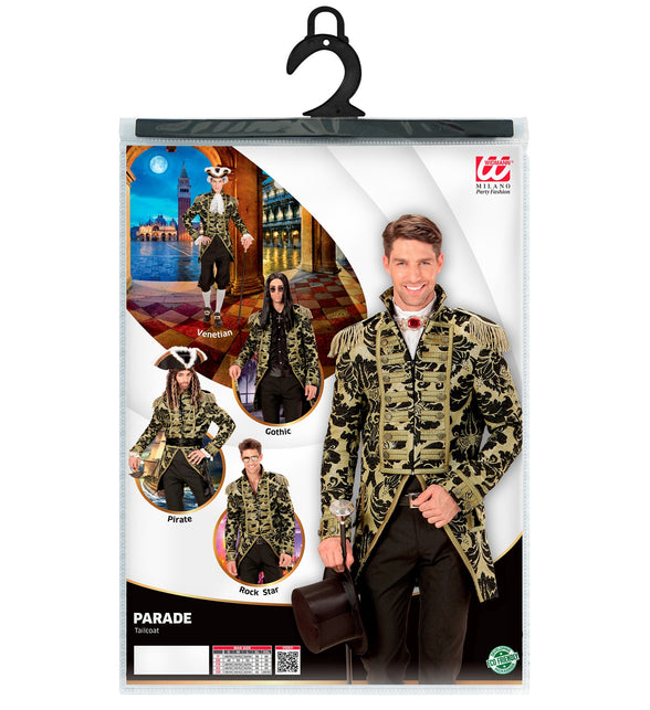 Widmann SRL Gouden Jaquard parade show slipjas