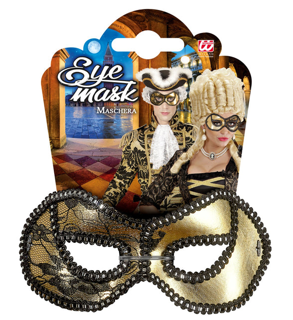 Widmann SRL Gouden oogmasker Venetië glitters
