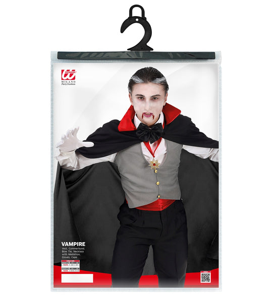 Widmann SRL Griezel vampier kostuum kids