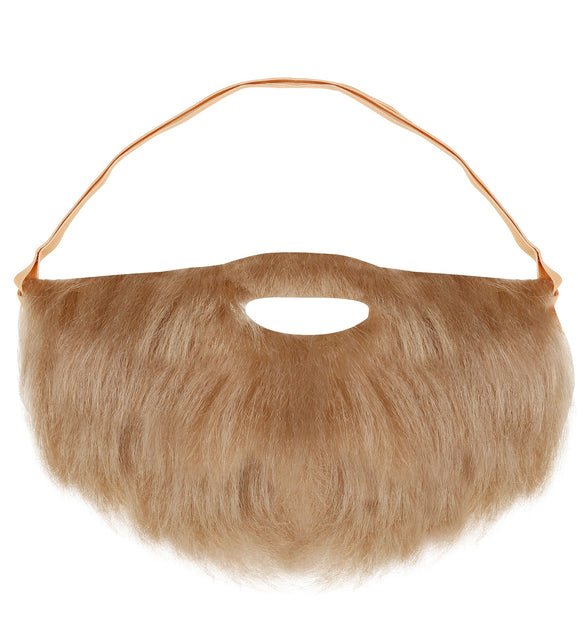 Widmann SRL Grijs bruine baard met snor