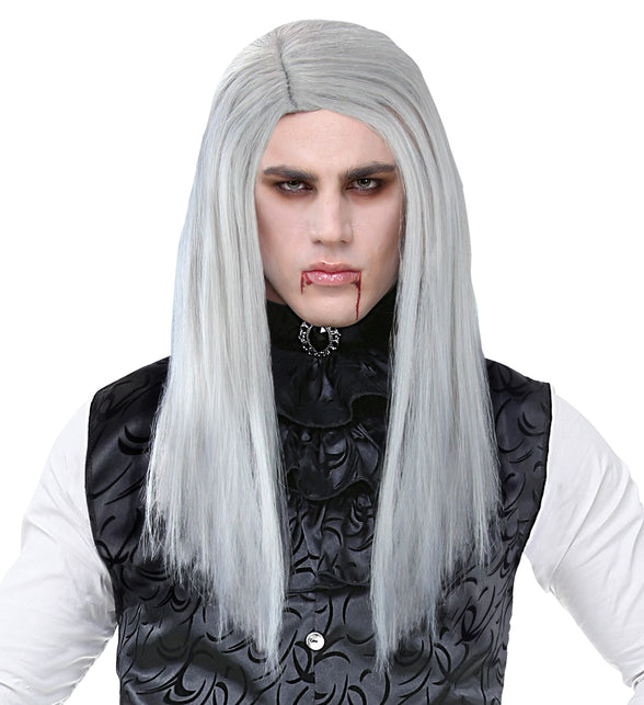 Widmann SRL Grijze zombie pruik