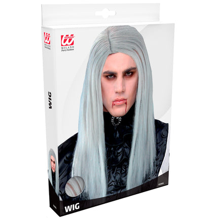 Widmann SRL Grijze zombie pruik