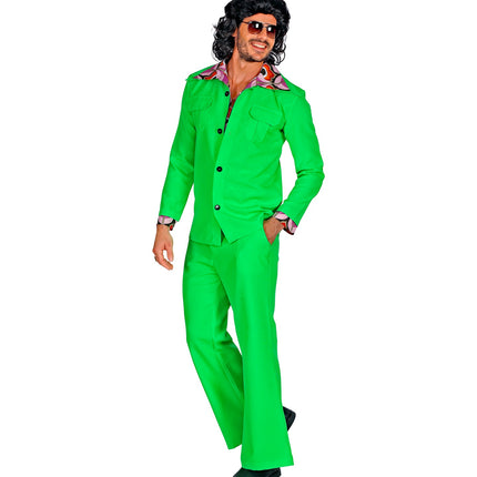 Widmann SRL Groen kostuum jaren 70