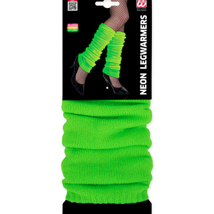 Widmann SRL Groene beenwarmers neon