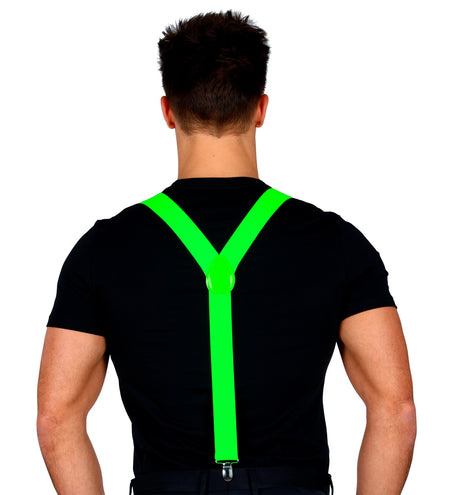 Widmann SRL Groene bretels verstelbaar