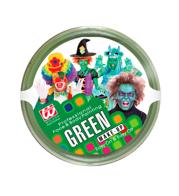 Widmann SRL Groene schmink voor carnaval