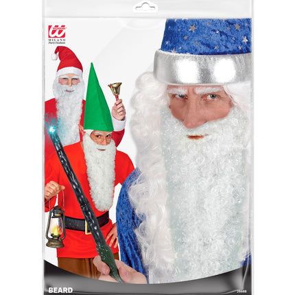 Widmann SRL grote baard met snor wit