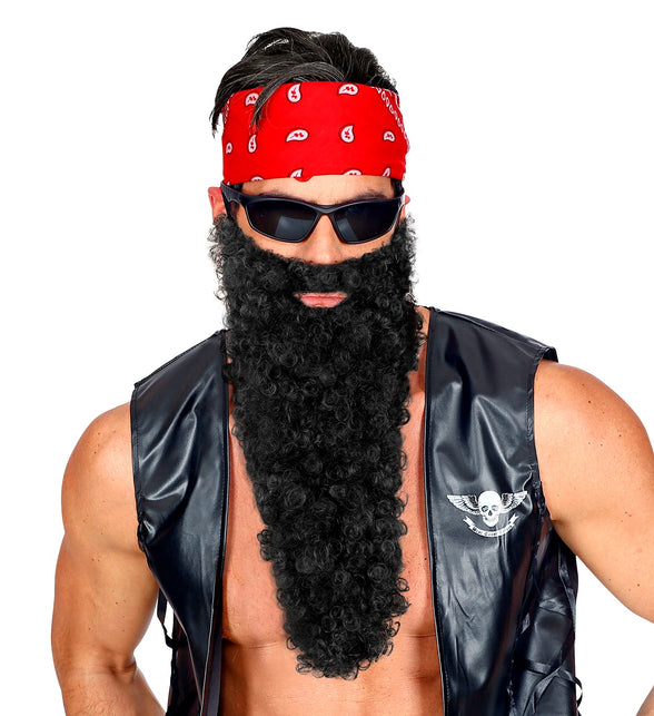 Widmann SRL grote baard met snor zwart