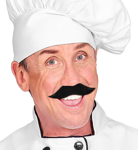 Widmann SRL Grote nep snor zwart