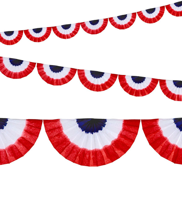 Widmann SRL Guirlande waaier rood wit blauw