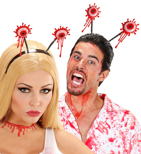 Widmann SRL Haarband met bloederige ogen