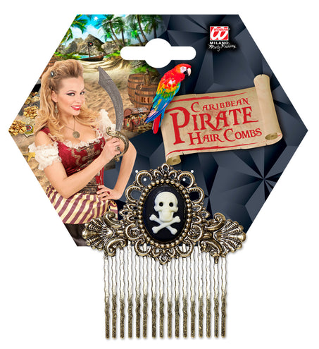 Widmann SRL Haarklemmen schedel met botten