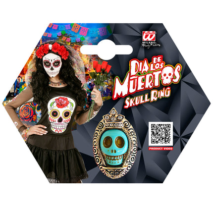 Widmann SRL Halloween ring schedel