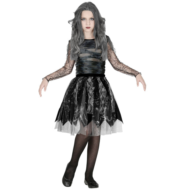 Widmann SRL Halloween rok zwart kind Linda