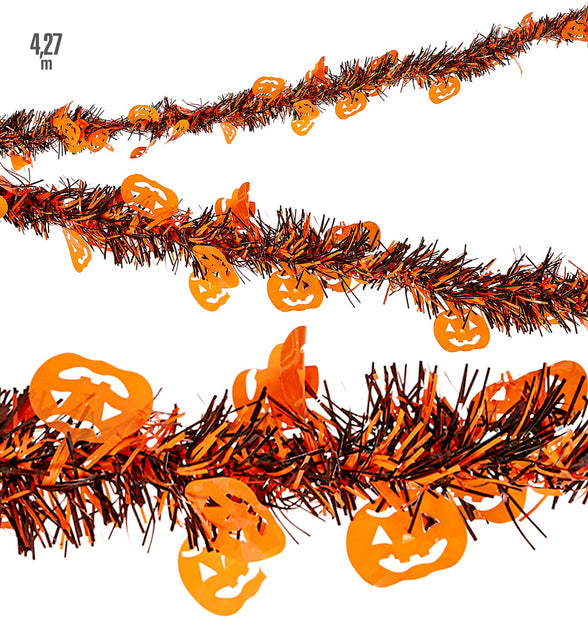 Widmann SRL Halloweenslingers met pompoenen