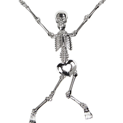 Widmann SRL Halsketting skelet halloween