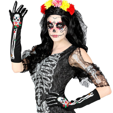 Widmann SRL Handschoenen Day of dead