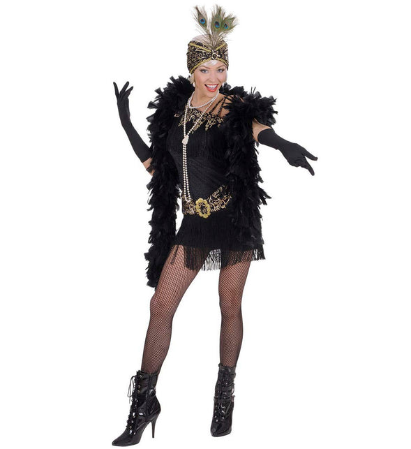 Widmann SRL Handschoenen lycra 37cm zwart