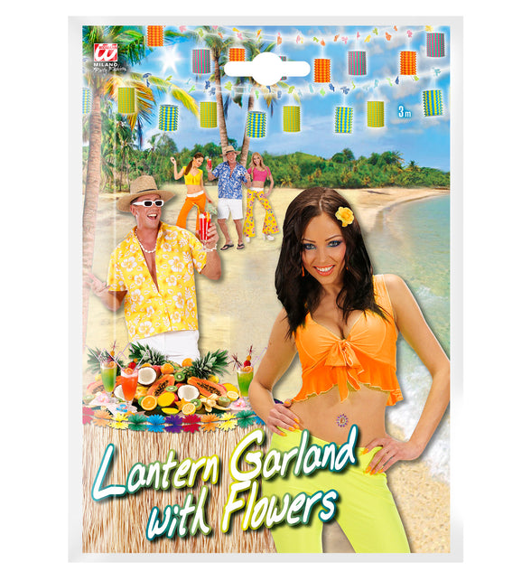 Widmann SRL Hawaiaanse slinger met lantaarns