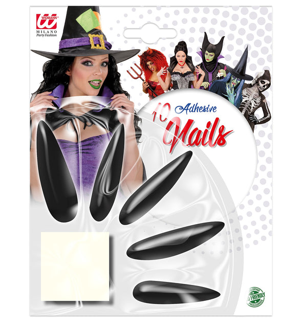 Widmann SRL Heksen nepnagels zwart