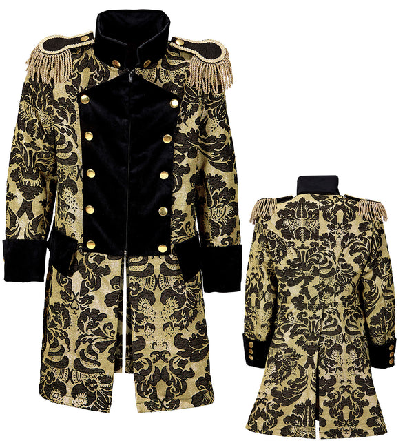 Widmann SRL Heren show Frack jas in zwart en goud