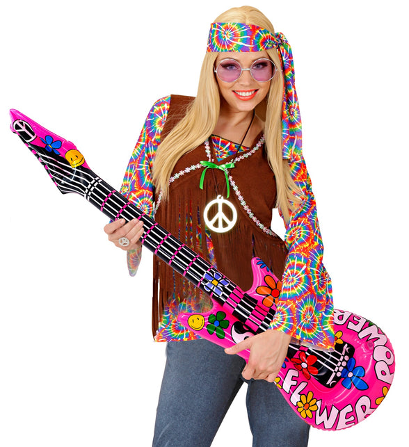Widmann SRL Hippie gitaar opblaasbaar