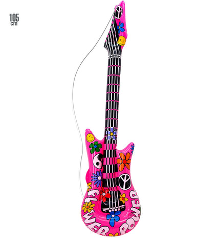 Widmann SRL Hippie gitaar opblaasbaar