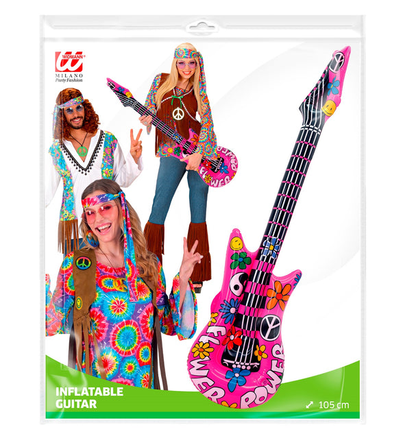 Widmann SRL Hippie gitaar opblaasbaar