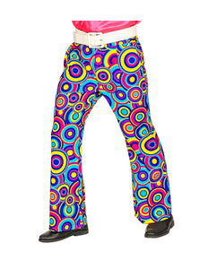 Widmann SRL Hippie herenbroek met kringen