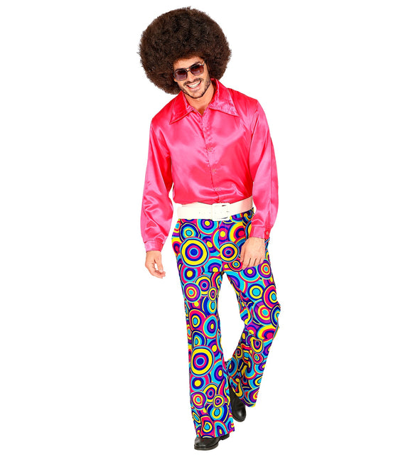 Widmann SRL Hippie herenbroek met kringen