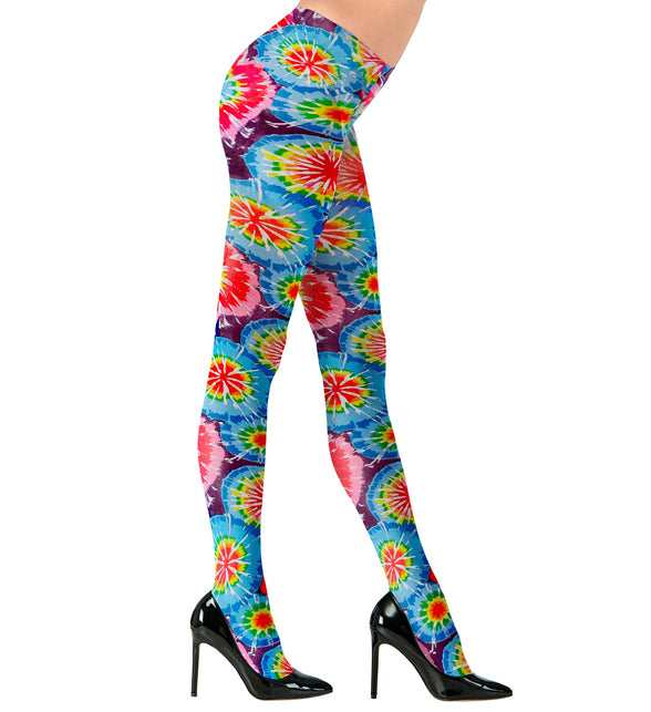 Widmann SRL Hippie panty psychedelisch volwassenen
