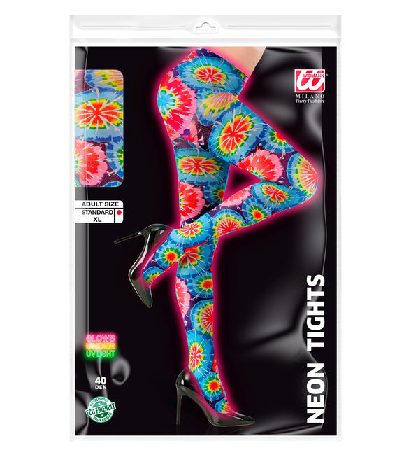 Widmann SRL Hippie panty psychedelisch volwassenen