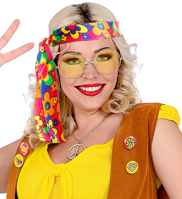 Widmann SRL Hippie spelden buttons