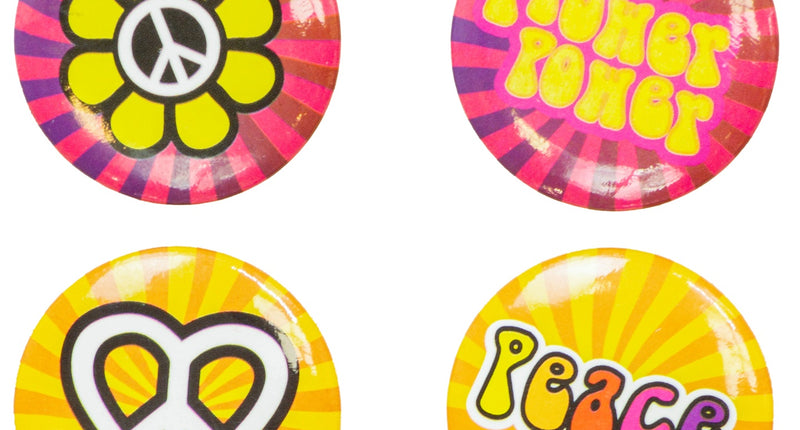 Widmann SRL Hippie spelden buttons