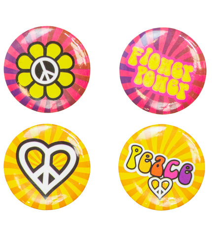 Widmann SRL Hippie spelden buttons