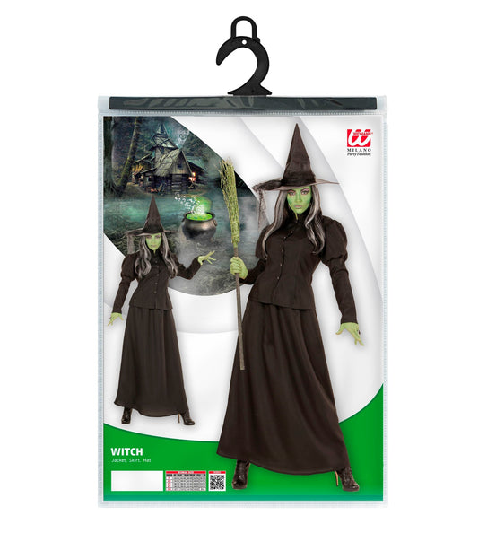 Widmann SRL Historisch Heks kostuum