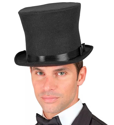 Widmann SRL Hoge hoed zwart Emma top kwaliteit