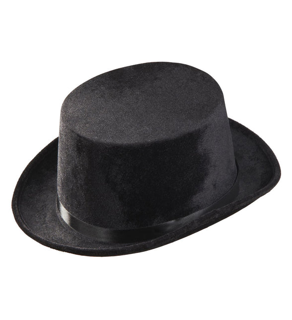 Widmann SRL hoge hoed zwart fluweel