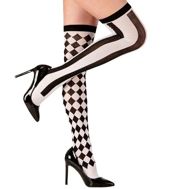 Widmann SRL Hoge kousen clown